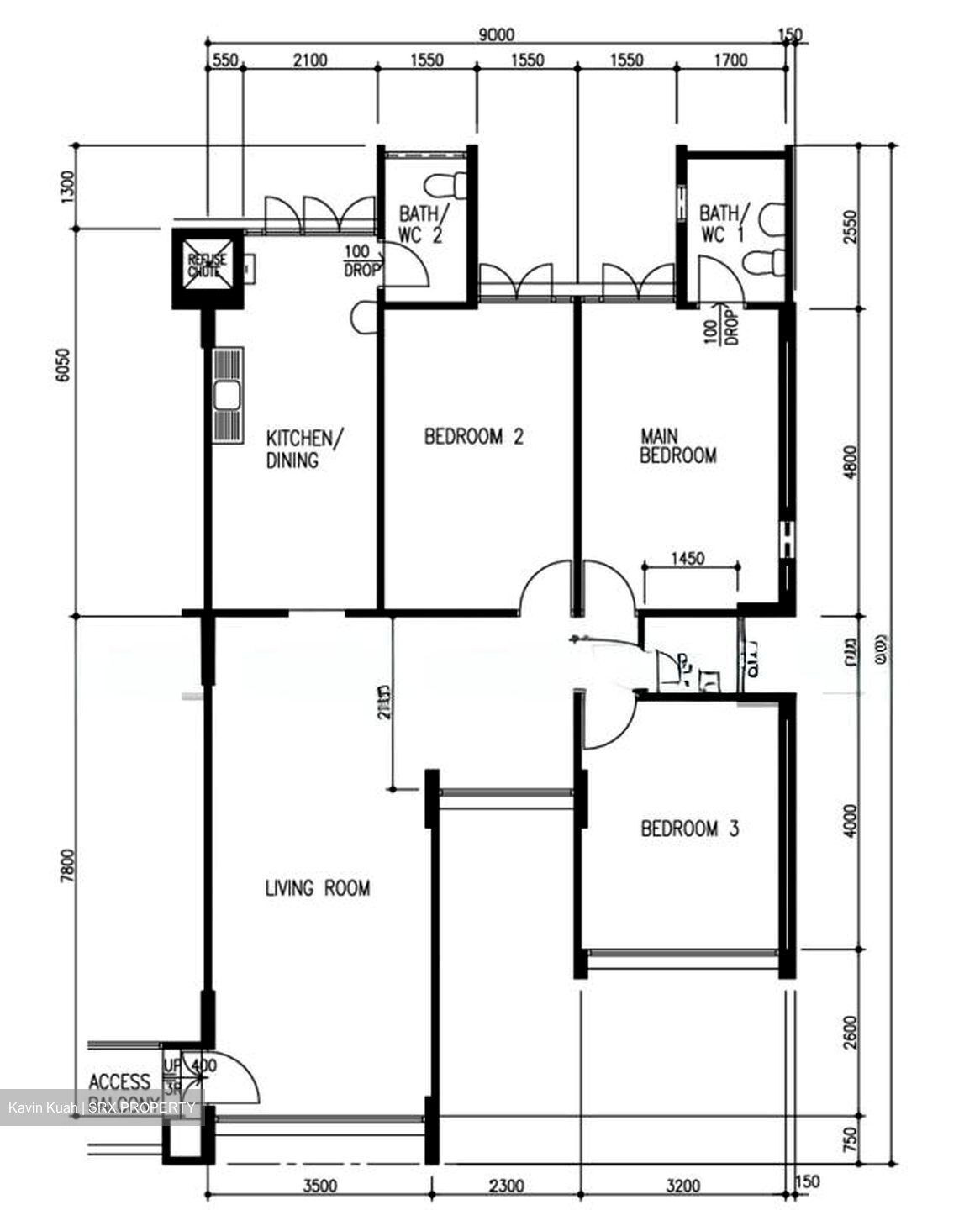Blk 806 Tampines Polyview (Tampines), HDB 4 Rooms #568892641